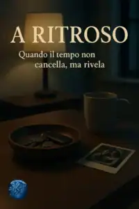 Svuotatasche con chiavi e fotografia su un tavolo, simboli della memoria e della presenza di qualcuno
