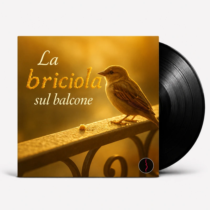La briciola sul balcone - copertina vinile In3ccioSonoro