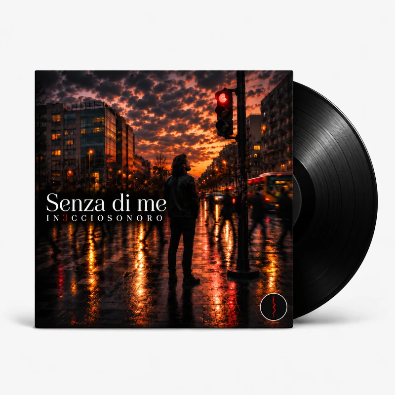 Senza di me - copertina vinile In3ccioSonoro